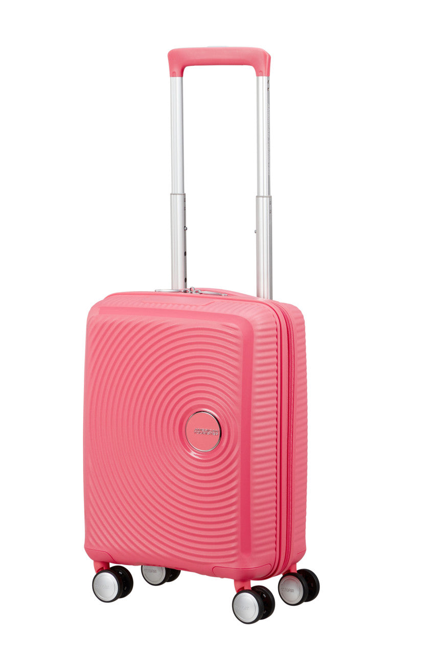 American Tourister Soundbox Mini Spinner 47cm - Sun Kissed Coral