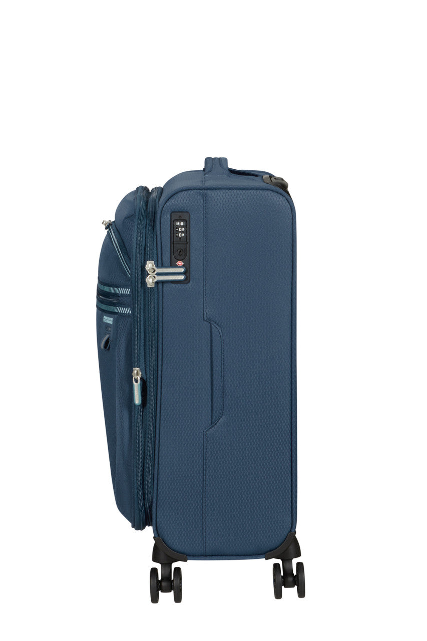 American Tourister Aerospin Spinner Expandable 55cm - Indigo