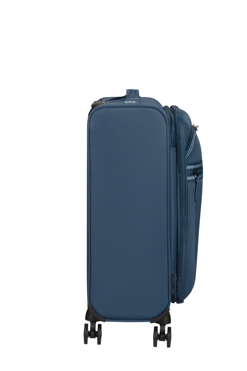 American Tourister Aerospin Spinner Expandable 55cm - Indigo