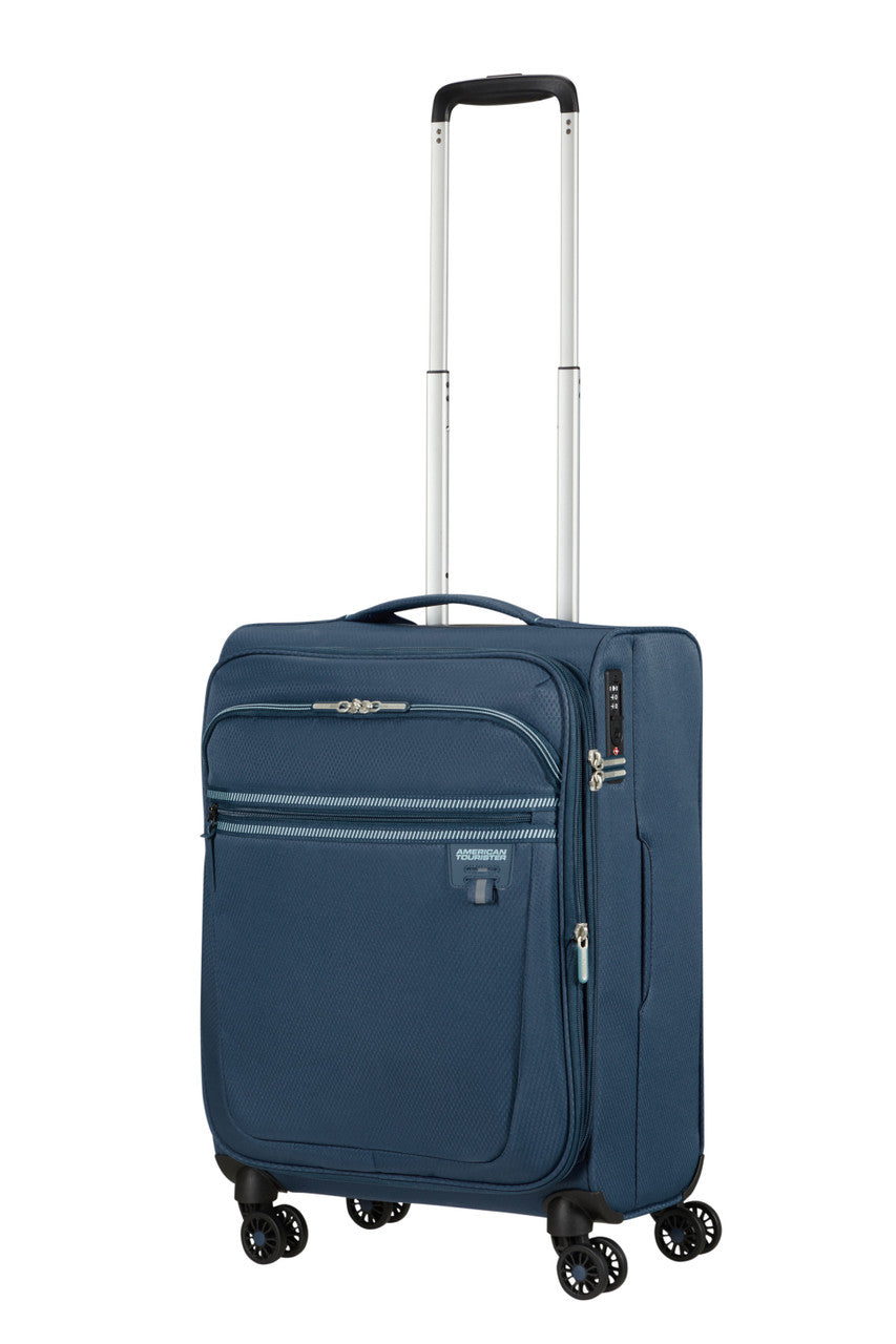 American Tourister Aerospin Spinner Expandable 55cm - Indigo