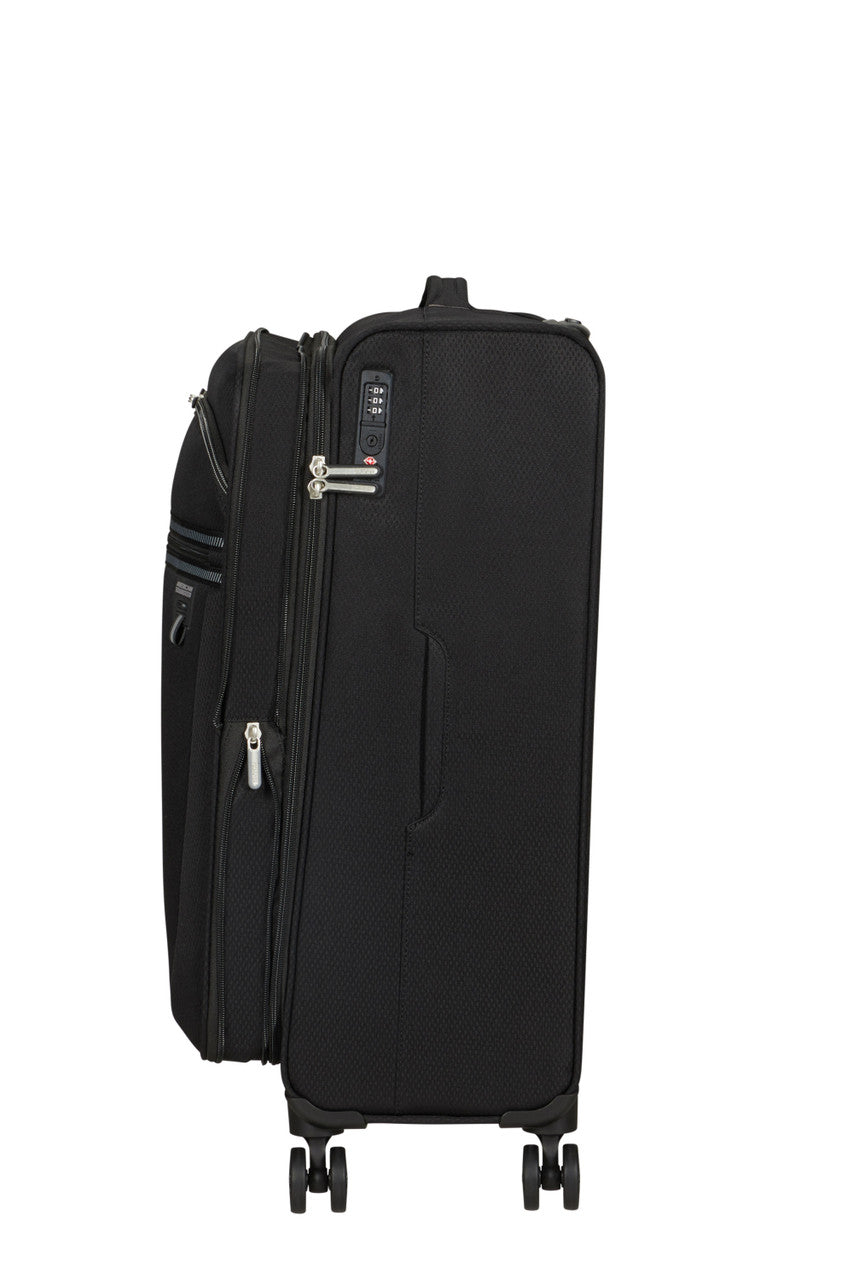 American Tourister Aerospin Spinner Expandable 69cm - Black