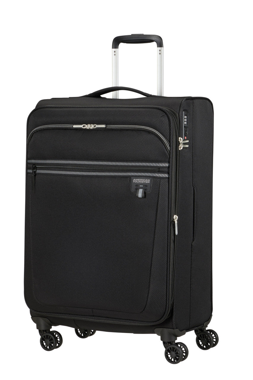 American Tourister Aerospin Spinner Expandable 69cm - Black