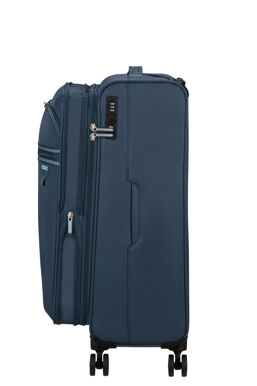 American Tourister Aerospin Spinner Expandable 69cm - Indigo