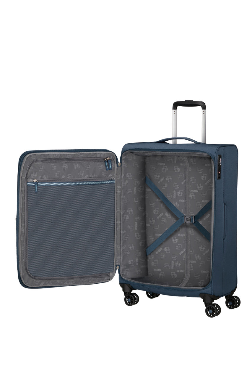 American Tourister Aerospin Spinner Expandable 69cm - Indigo