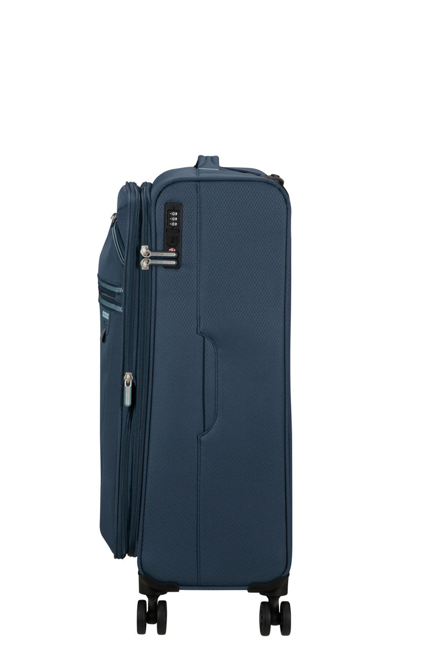 American Tourister Aerospin Spinner Expandable 69cm - Indigo