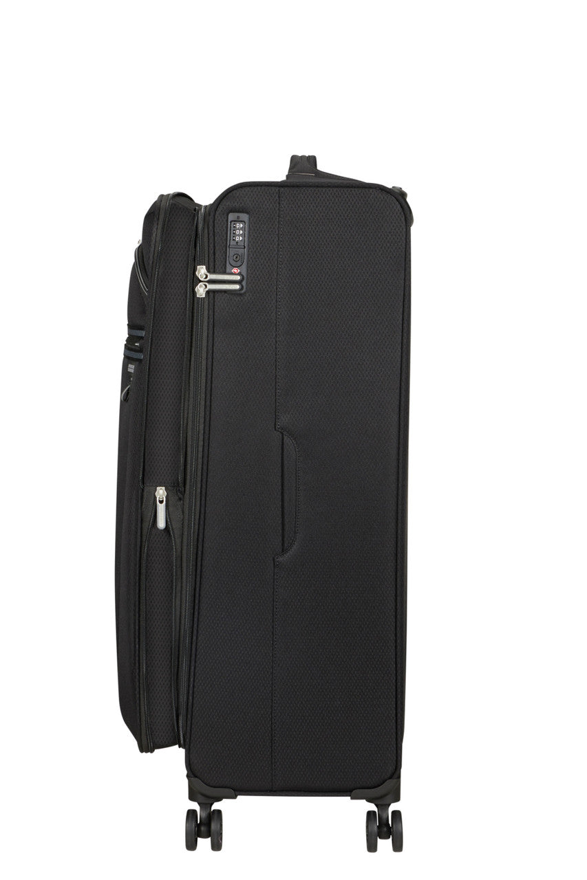 American Tourister Aerospin Spinner Expandable 80cm - Black