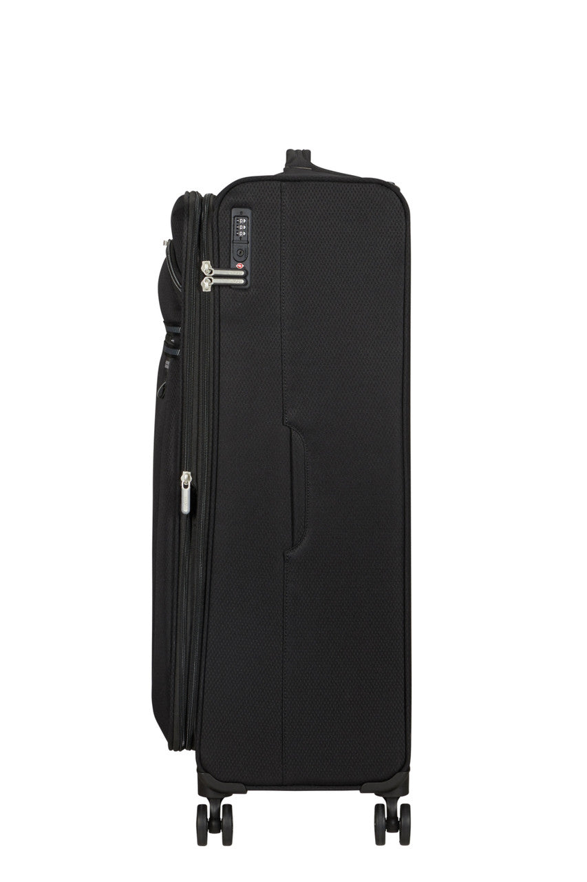 American Tourister Aerospin Spinner Expandable 80cm - Black