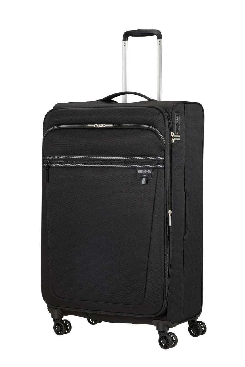 American Tourister Aerospin Spinner Expandable 80cm - Black