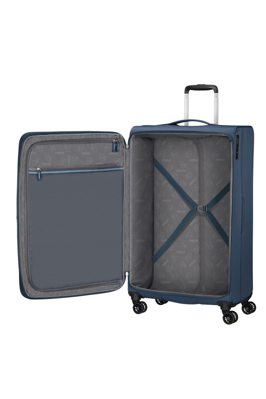 American Tourister Aerospin Spinner Expandable 80cm - Indigo