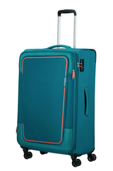 American Tourister Pulsonic 81cm Large Spinner - Expandable | Stone Teal - KaryKase