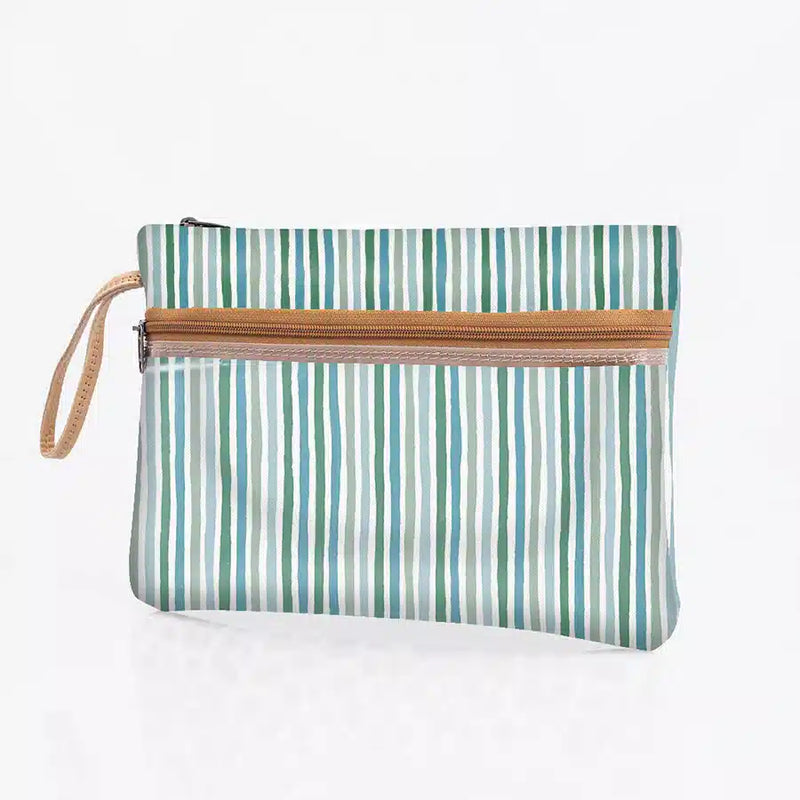 Thandana Laminated Fabric Sticky Fingers Clear Pouch - KaryKase