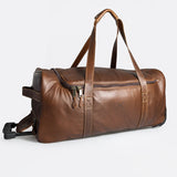 Thandana Leather Wheeled Duffel Bag - KaryKase
