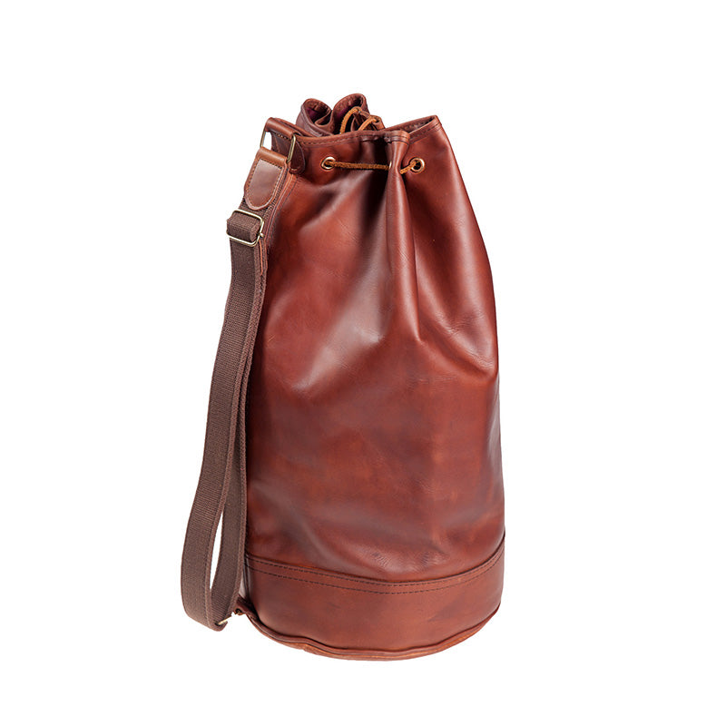 Melvill & Moon Leather Tog Bag | Brown