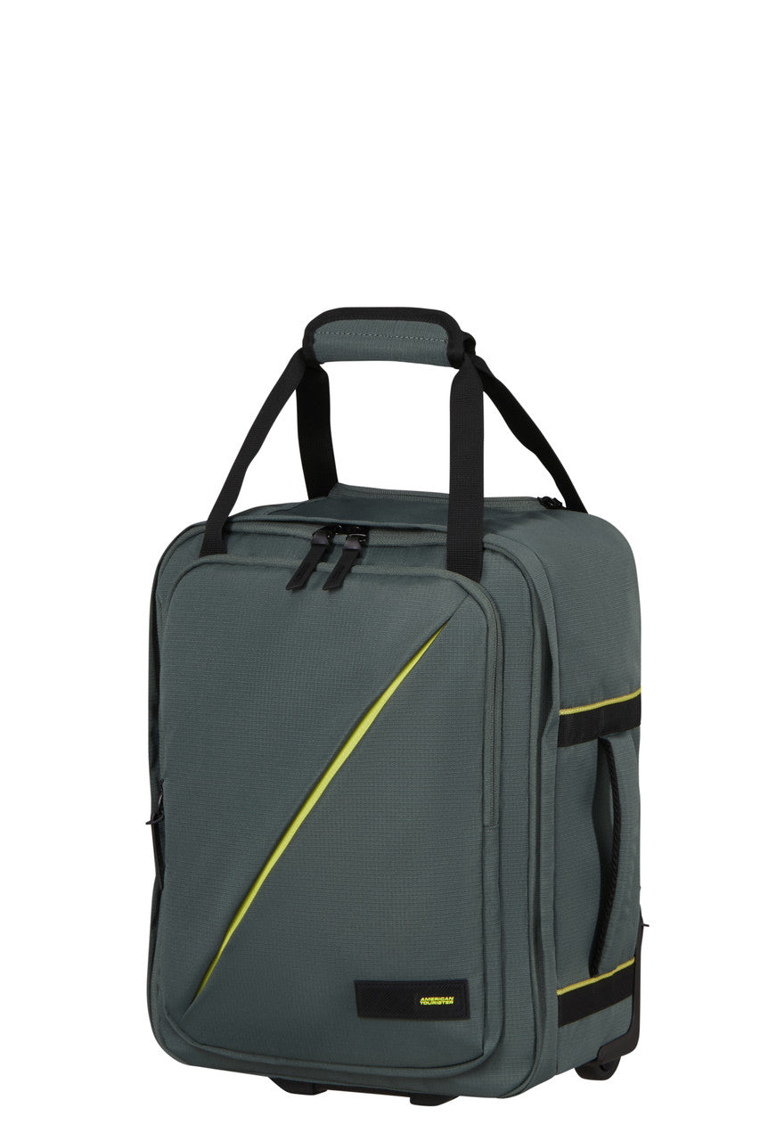 American Tourister Take2Cabin Backpack with Wheels - Dark Forest - detail 3