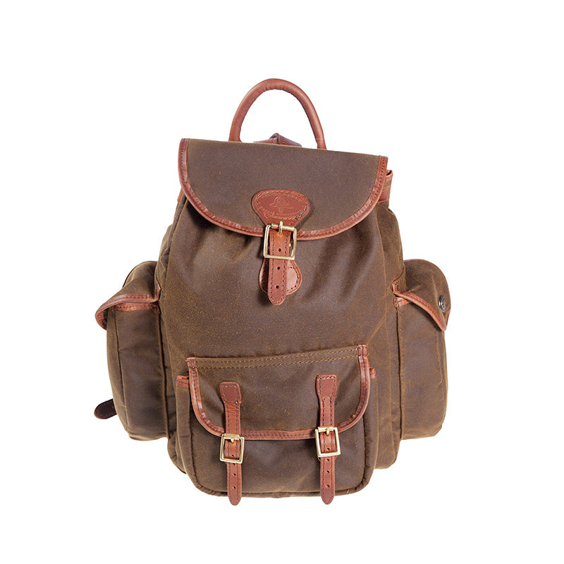 Melvill & Moon Waxed Cotton Urban Rucksack