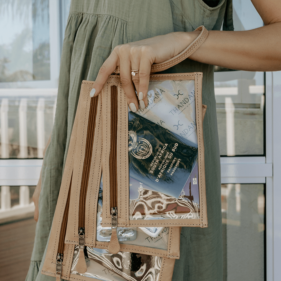 Thandana Leather 3in1 Accessory Pouches