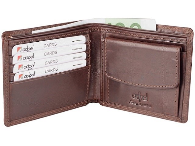 Adpel Dakota Leather Wallet | Brown - KaryKase