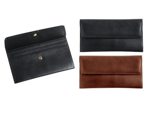 Adpel Italian Leather Ladies Basic Purse - KaryKase