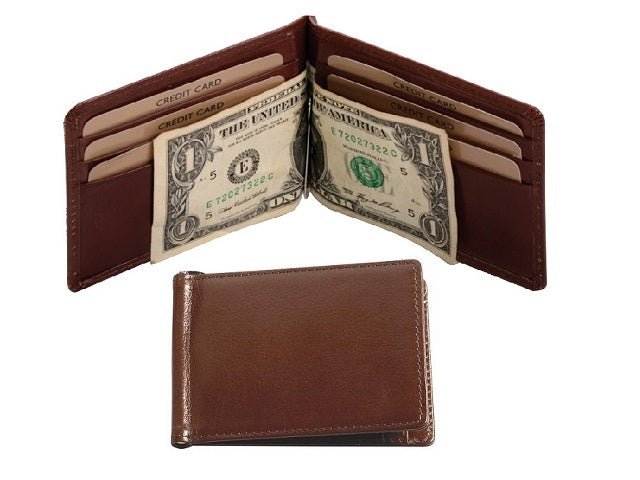 Adpel Italian Leather Money Clip Holder - KaryKase