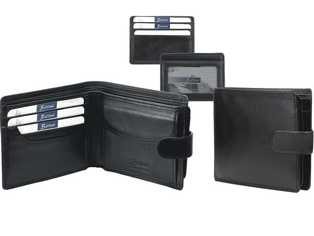 Adpel Napoli Leather Wallet | Black - KaryKase