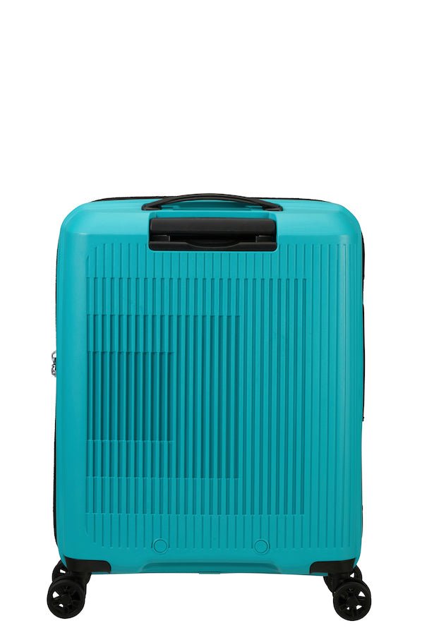 American Tourister Aerostep Expandable 55cm Cabin Spinner | Turquoise Tonic - KaryKase