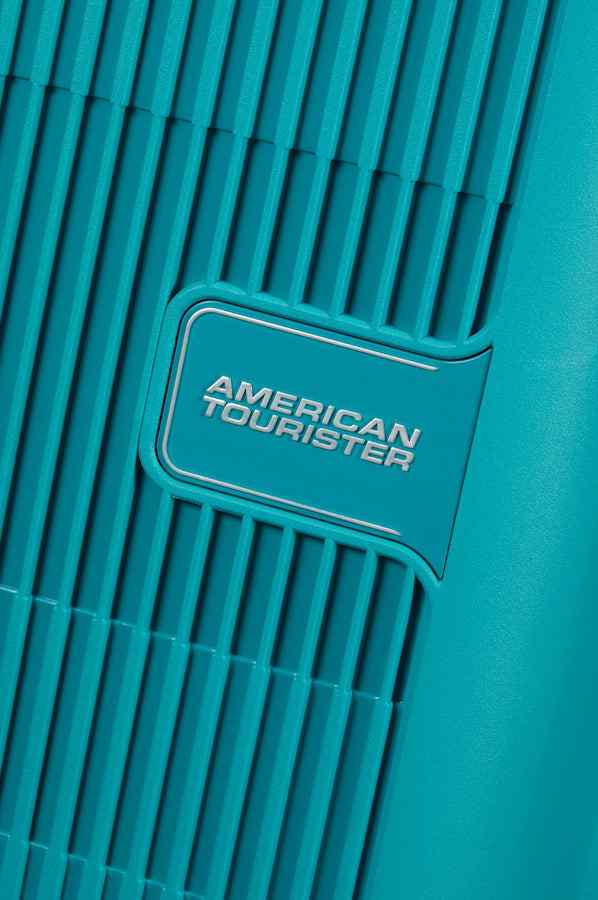 American Tourister Aerostep Expandable 55cm Cabin Spinner | Turquoise Tonic - KaryKase