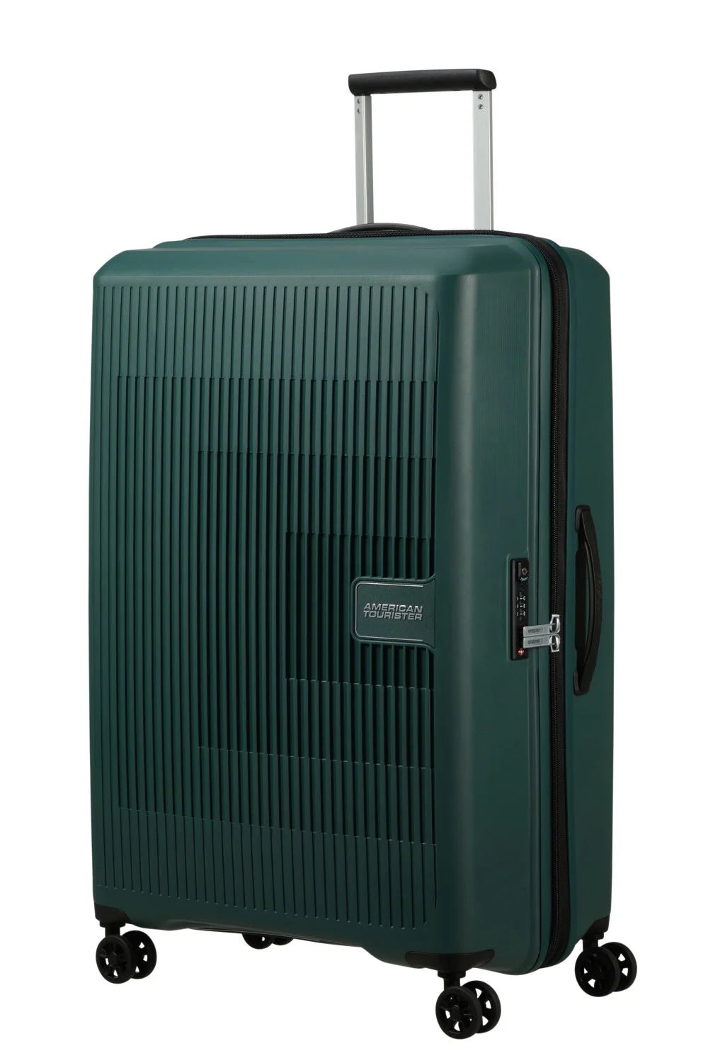 American Tourister Aerostep Expandable 77cm Large Spinner | Dark Forest - KaryKase