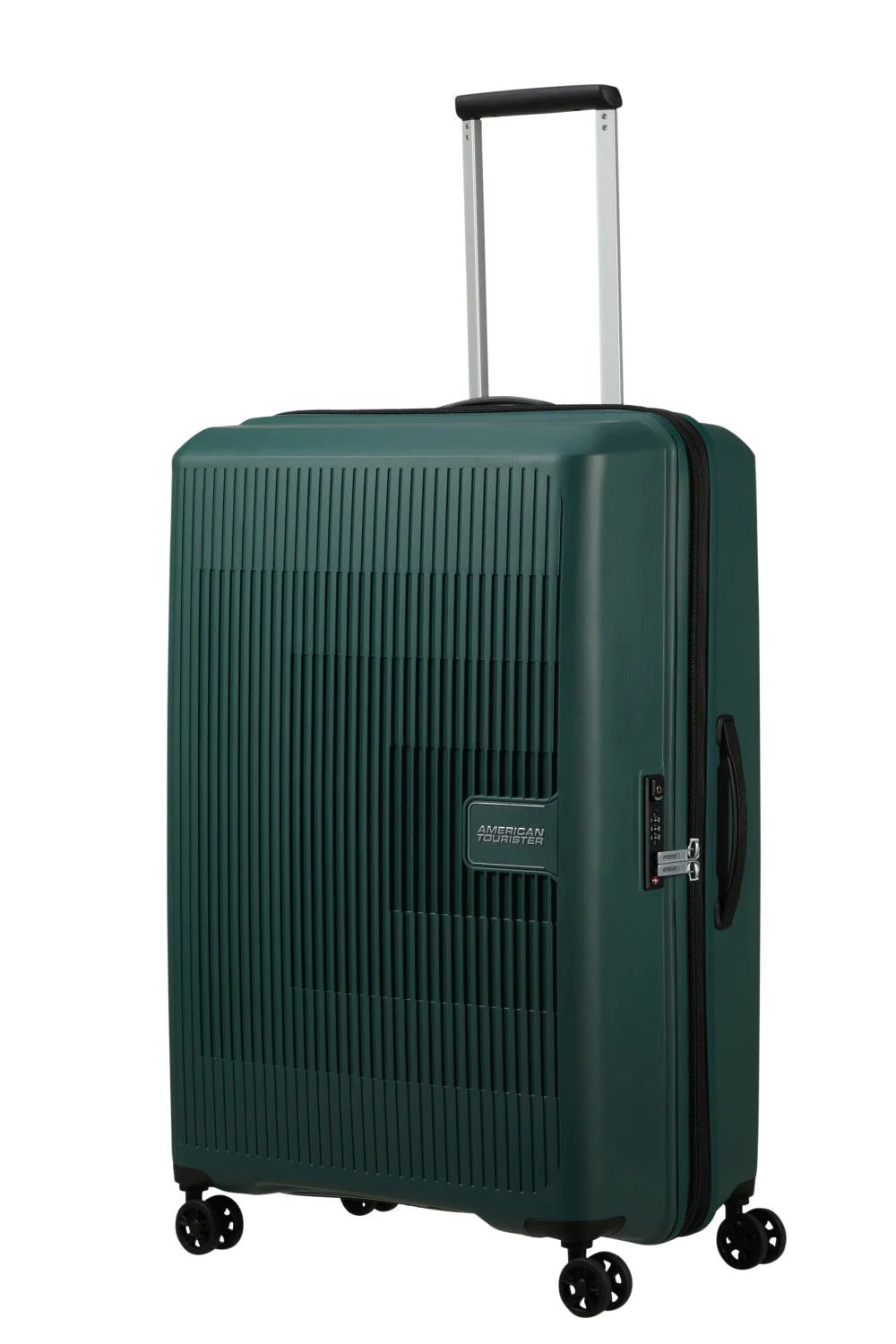 American Tourister Aerostep Expandable 77cm Large Spinner | Dark Forest - KaryKase