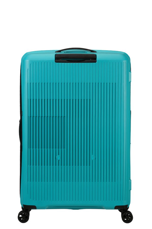 American Tourister Aerostep Expandable 77cm Large Spinner | Turquoise Tonic - KaryKase