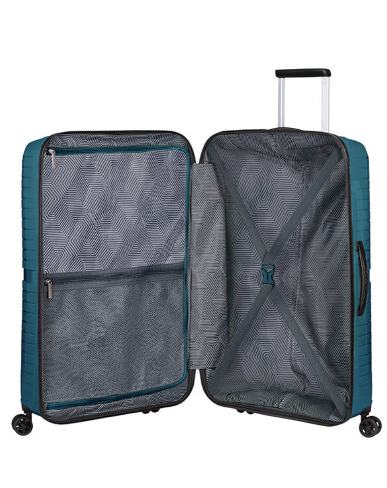 American Tourister Airconic 77cm Large Spinner | Deep Ocean - KaryKase