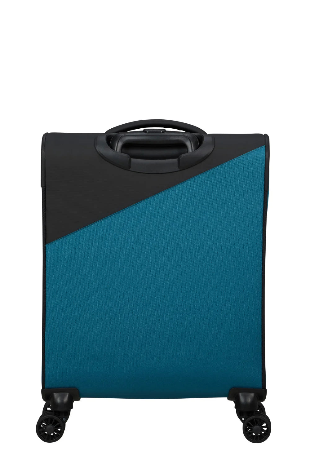 American Tourister Daring Dash 55cm Cabin Spinner - Expandable | Black/Blue - KaryKase