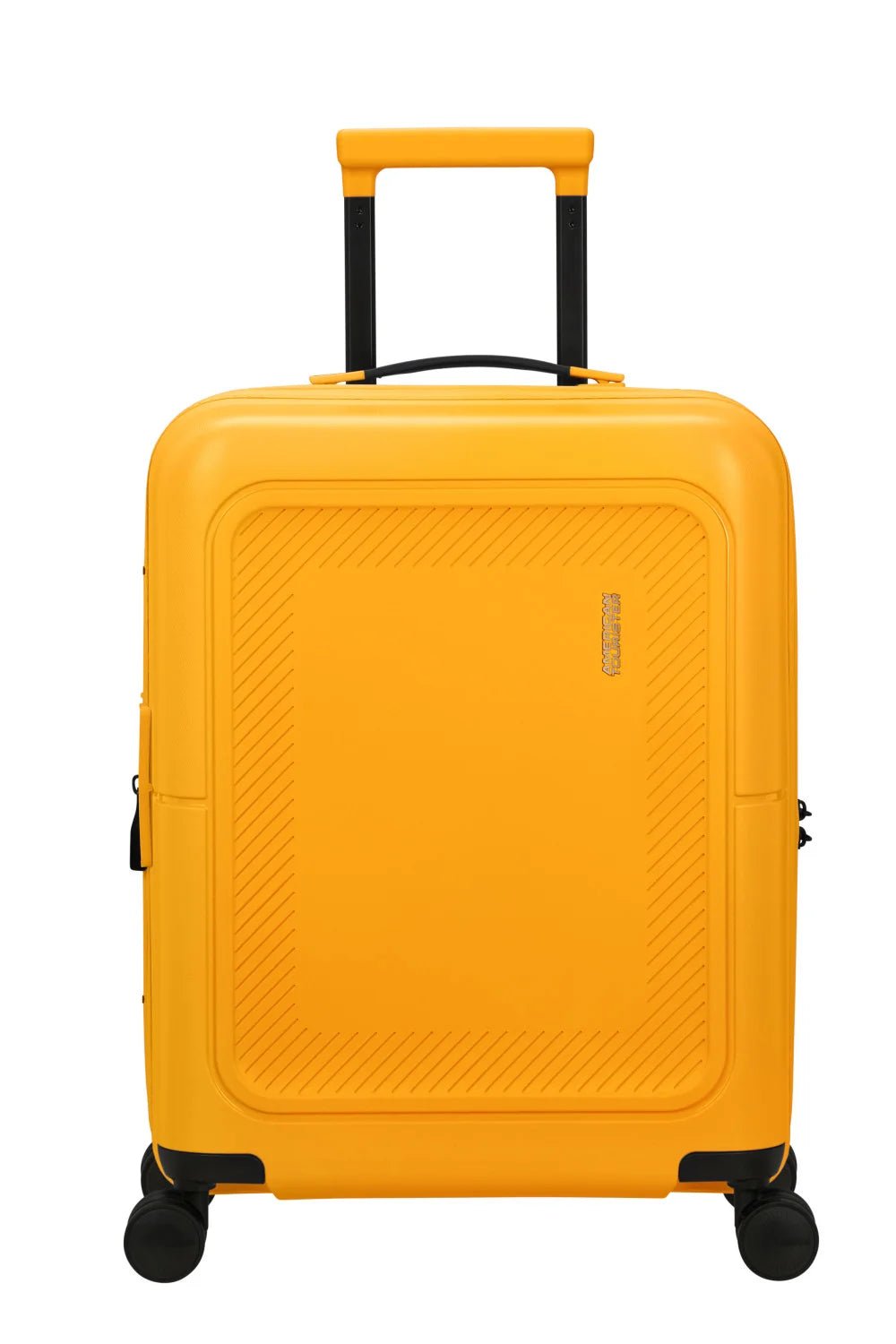 American Tourister Dashpop 55cm Cabin Spinner - Expandable | Golden Yellow - KaryKase