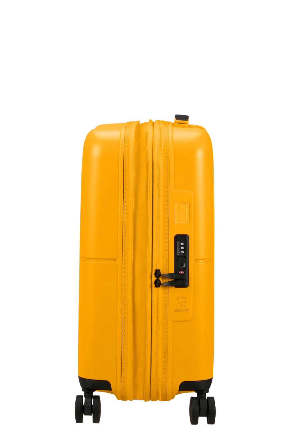 American Tourister Dashpop 55cm Cabin Spinner - Expandable | Golden Yellow - KaryKase