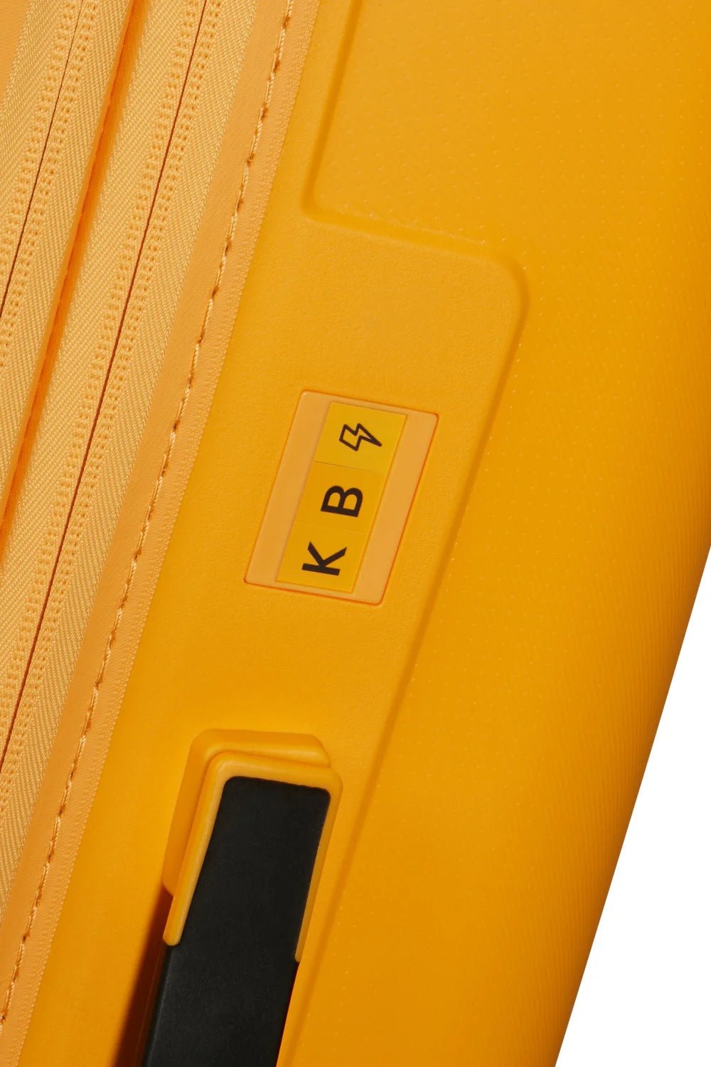 American Tourister Dashpop 55cm Cabin Spinner - Expandable | Golden Yellow - KaryKase