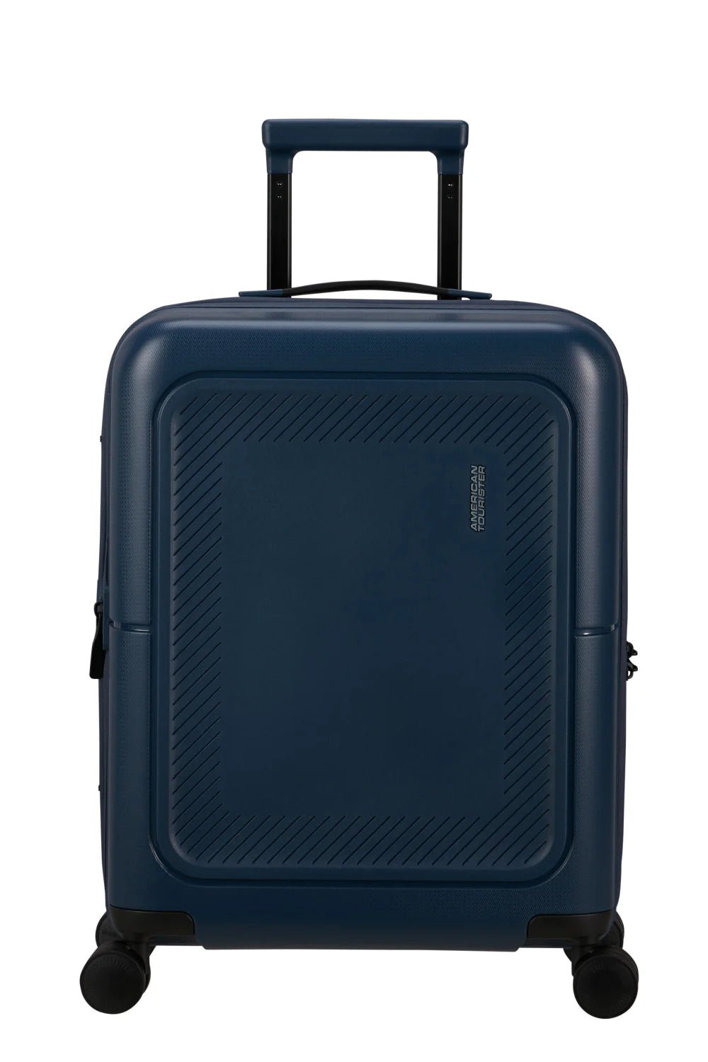 American Tourister Dashpop 55cm Cabin Spinner - Expandable | Midnight Navy - KaryKase