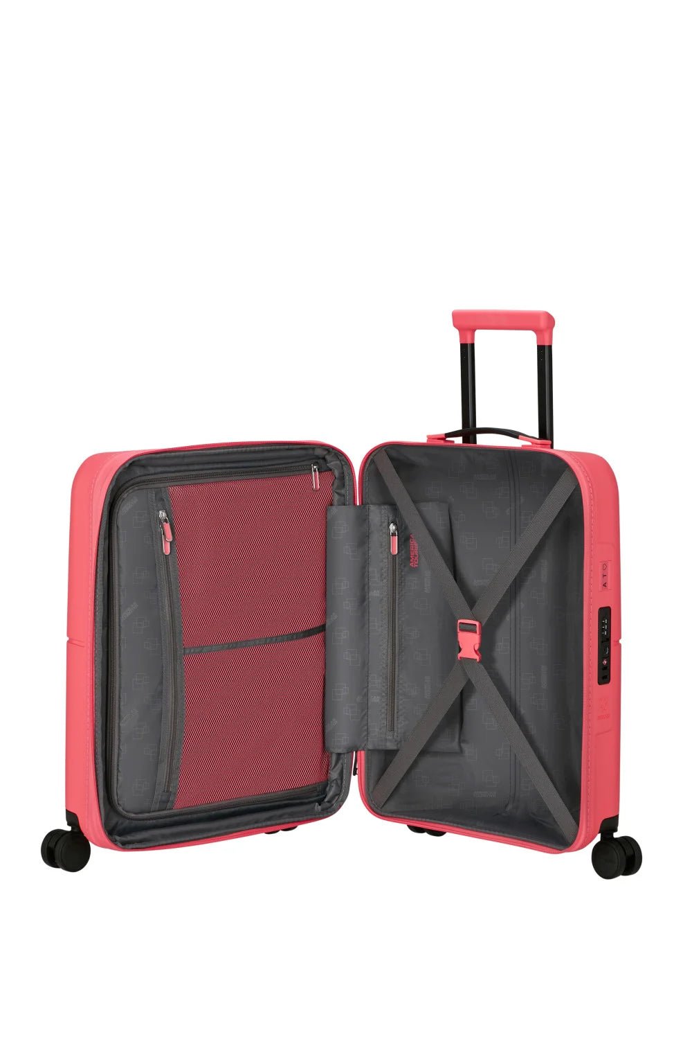 American Tourister Dashpop 55cm Cabin Spinner - Expandable | Sugar Pink - KaryKase