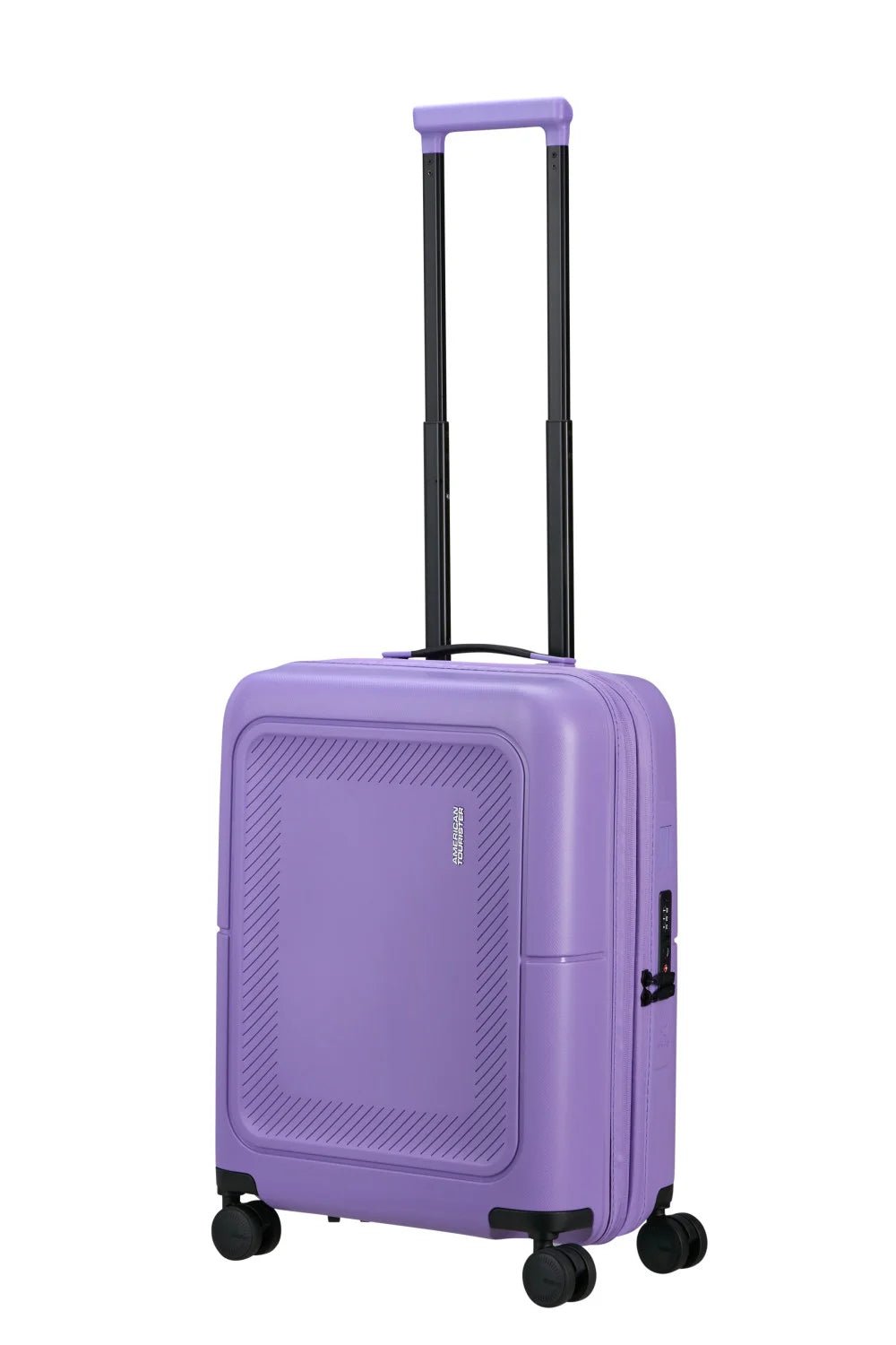 American Tourister Dashpop 55cm Cabin Spinner - Expandable | Violet Purple - KaryKase