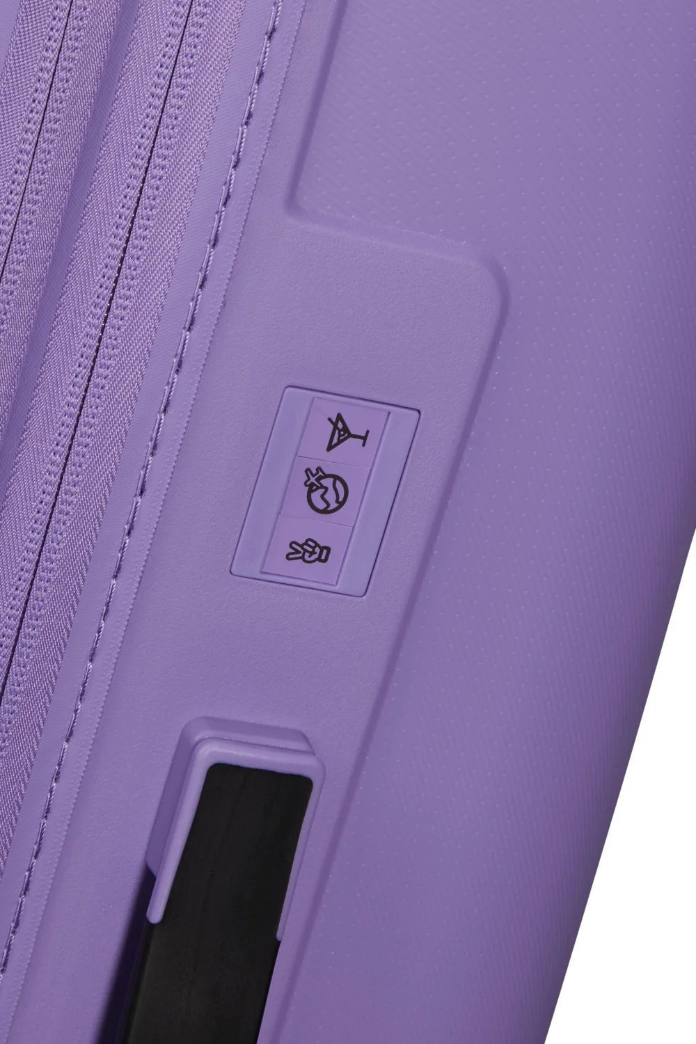 American Tourister Dashpop 55cm Cabin Spinner - Expandable | Violet Purple - KaryKase