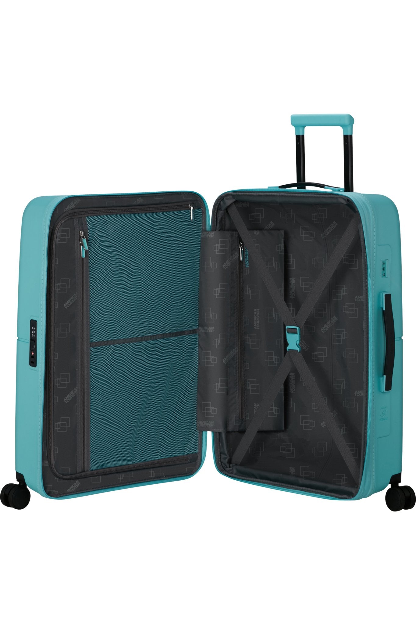 American Tourister Dashpop 67cm Medium Spinner - Expandable | Aqua Sky - KaryKase