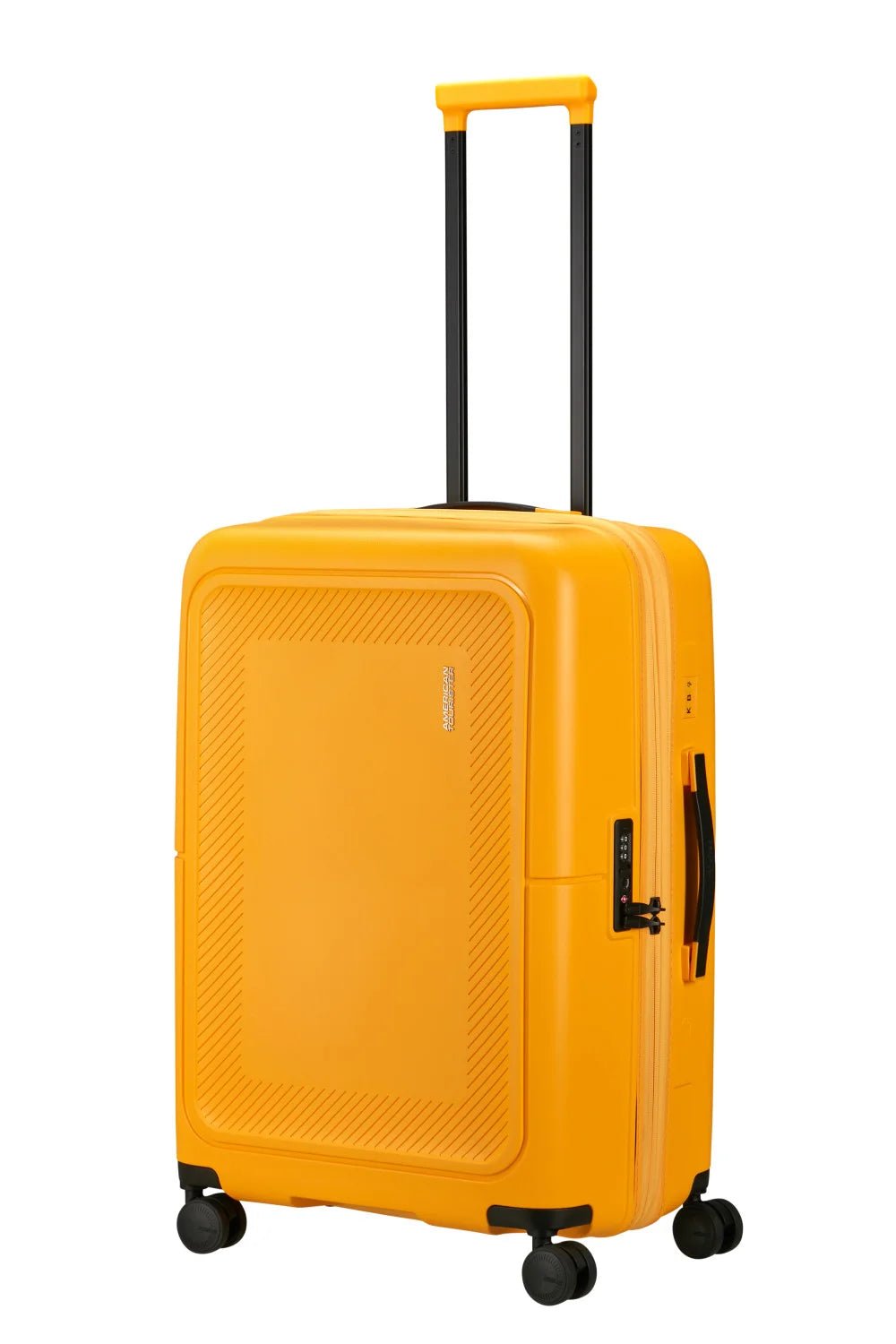 American Tourister Dashpop 67cm Medium Spinner - Expandable | Golden Yellow - KaryKase