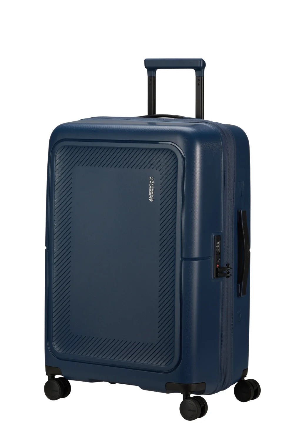 American Tourister Dashpop 67cm Medium Spinner - Expandable | Midnight Navy - KaryKase