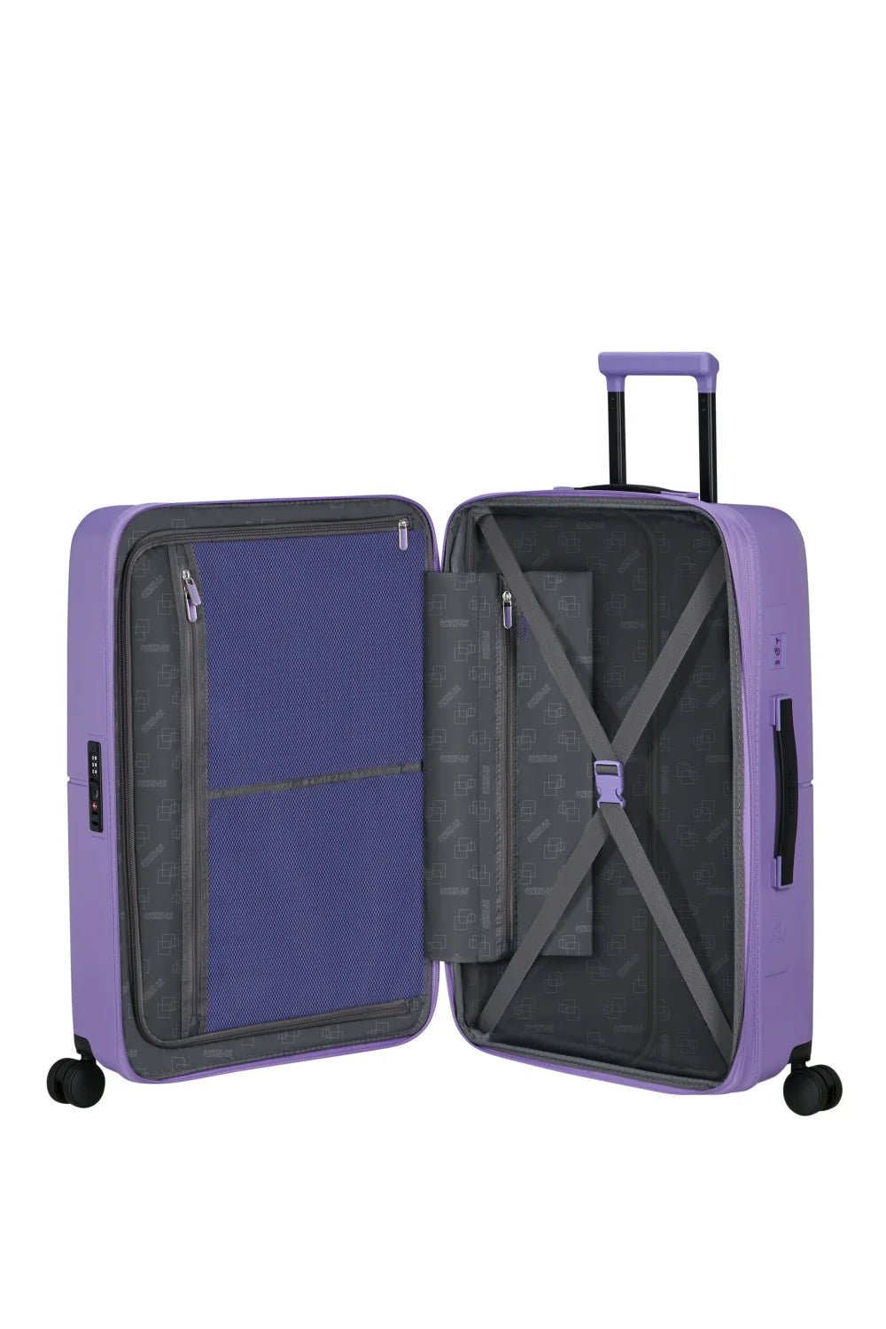 American Tourister Dashpop 67cm Medium Spinner - Expandable | Violet Purple - KaryKase