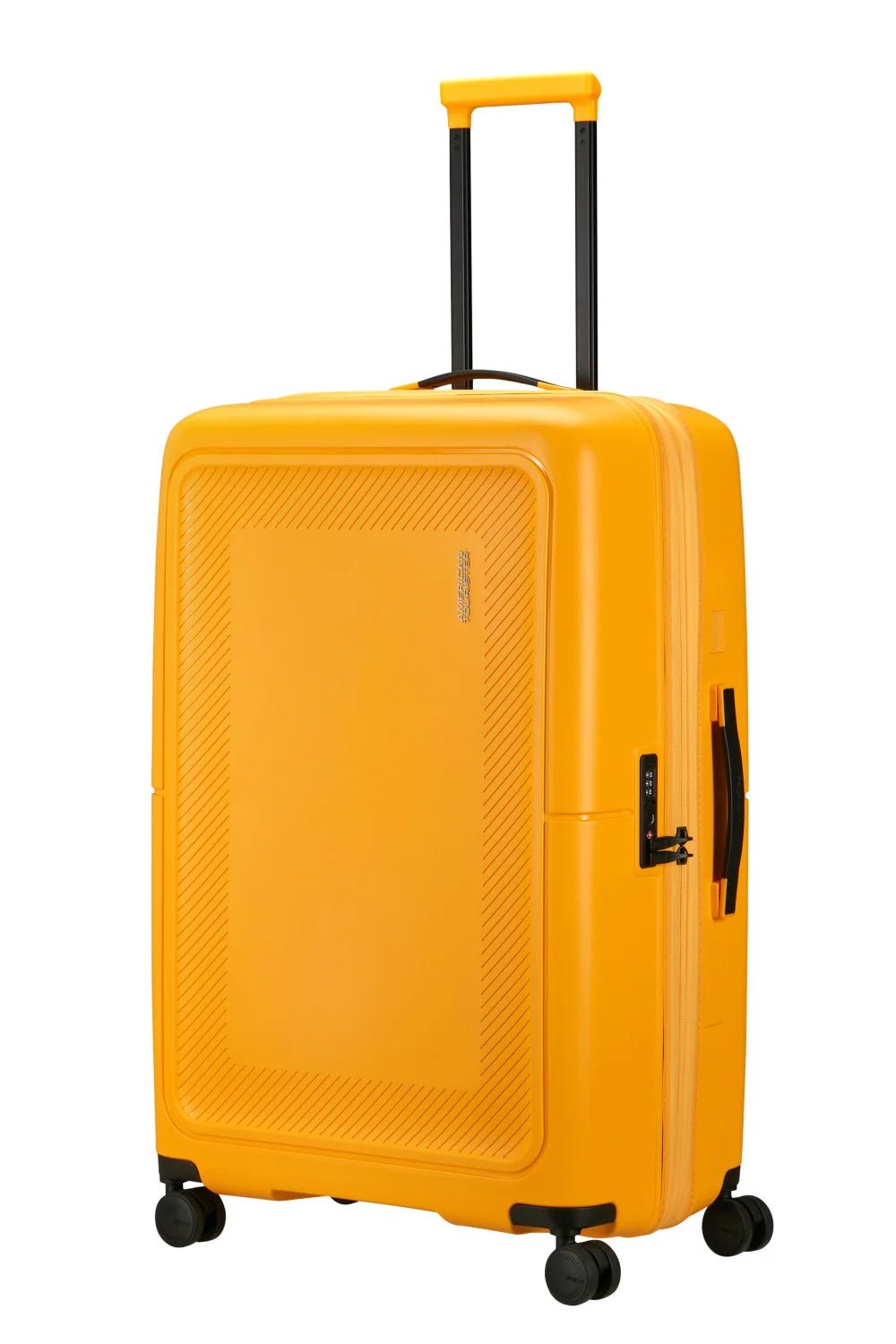 American Tourister Dashpop 77cm Large Spinner - Expandable | Golden Yellow - KaryKase