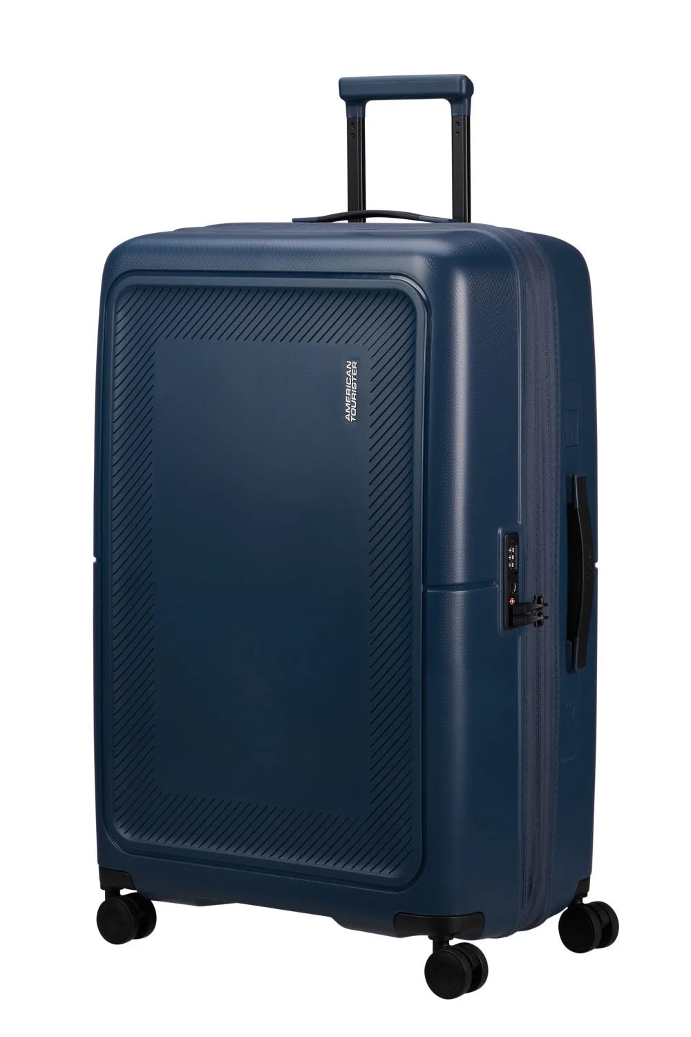 American Tourister Dashpop 77cm Large Spinner - Expandable | Midnight Navy - KaryKase