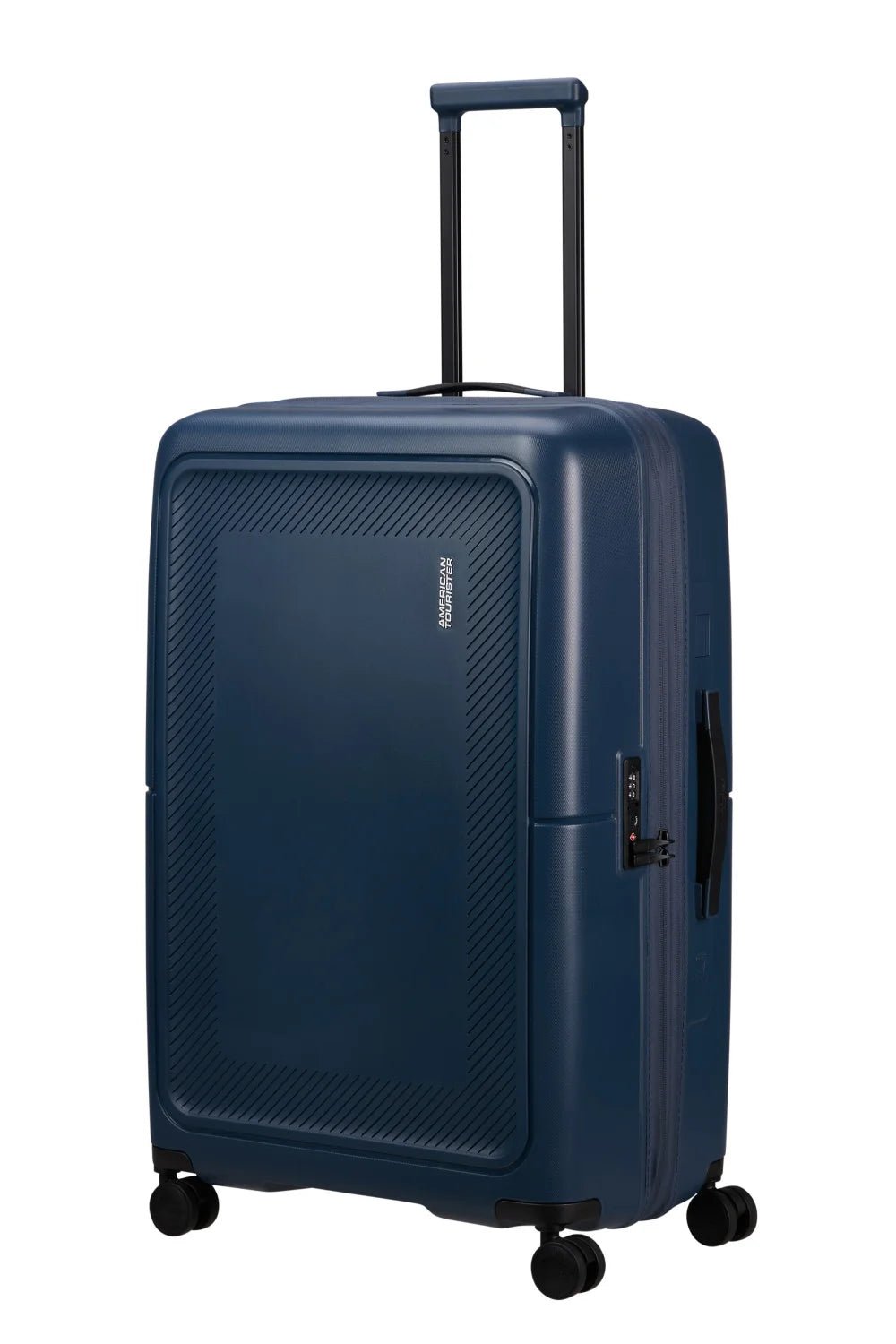 American Tourister Dashpop 77cm Large Spinner - Expandable | Midnight Navy - KaryKase