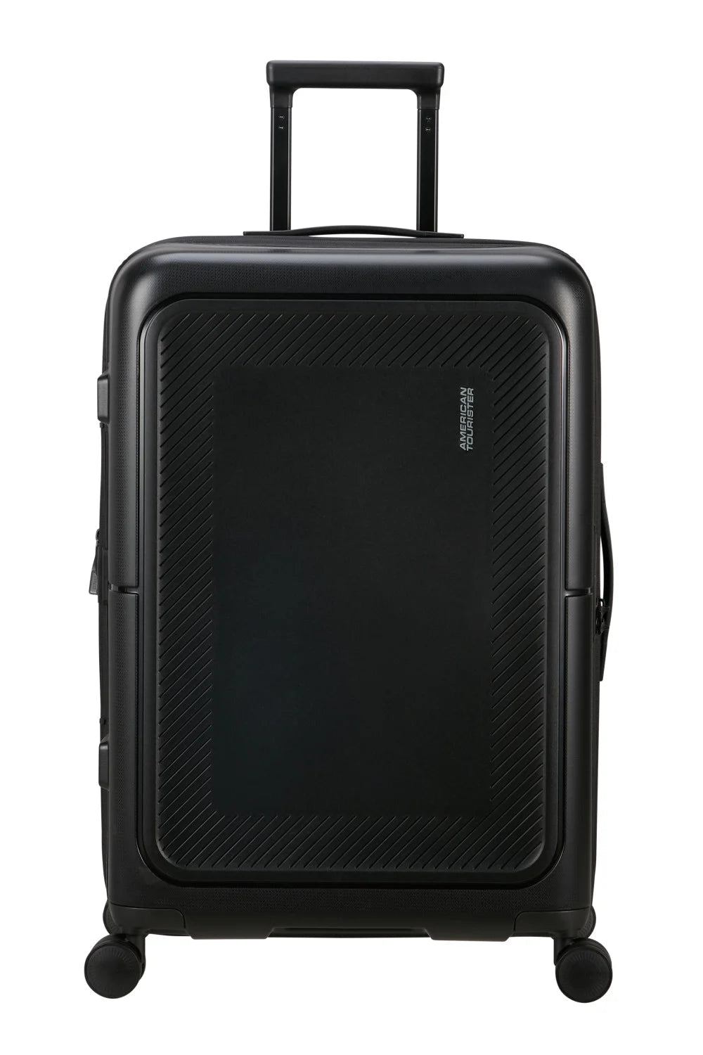 American Tourister Dashpop 77cm Large Spinner - Expandable | True Black - KaryKase