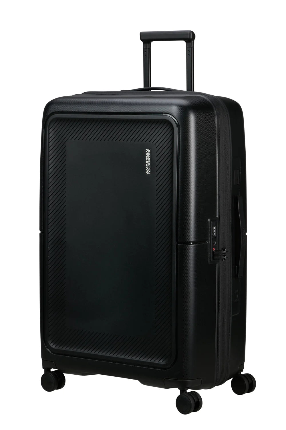 American Tourister Dashpop 77cm Large Spinner - Expandable | True Black - KaryKase