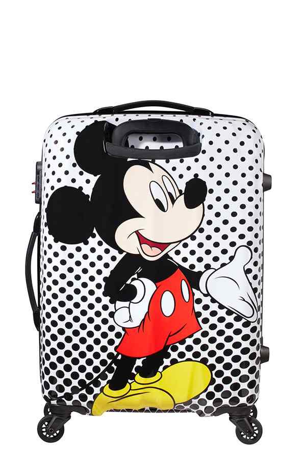 American Tourister Disney Legends 65cm Medium Spinner | Mickey Polka Dot - KaryKase