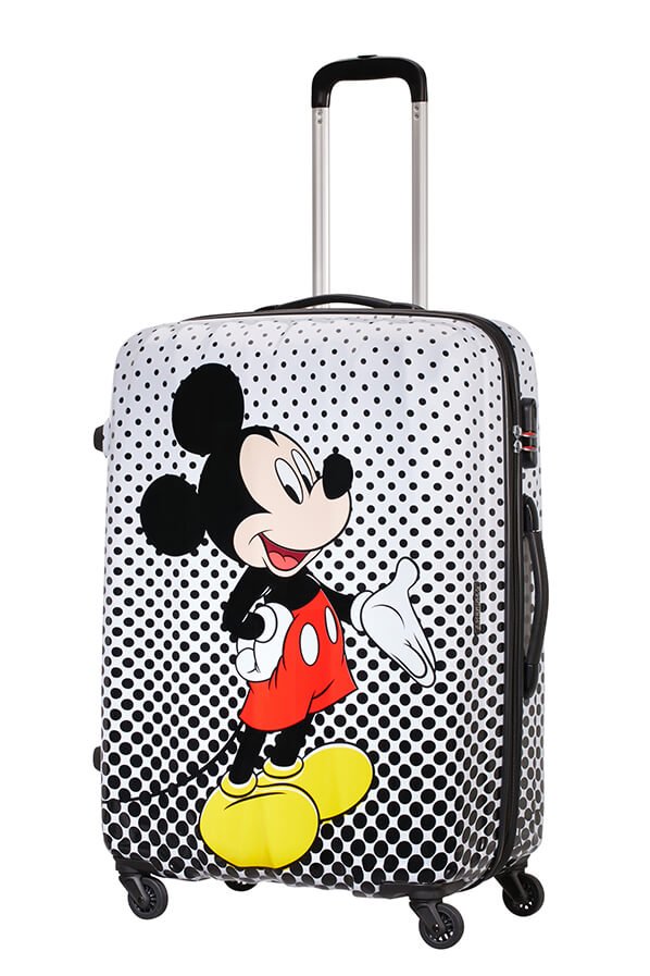 American Tourister Disney Legends 75cm Large Spinner | Mickey Polka Dot - KaryKase