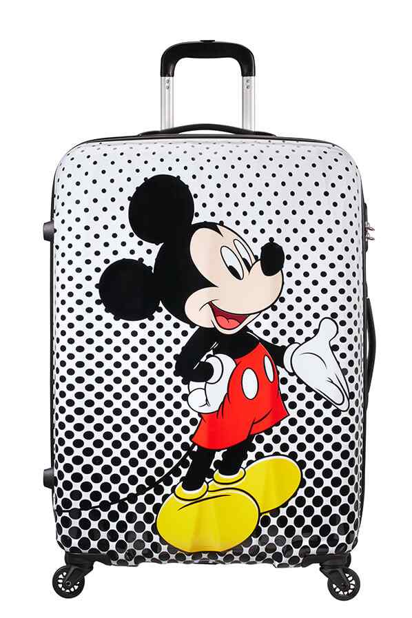 American Tourister Disney Legends 75cm Large Spinner | Mickey Polka Dot - KaryKase